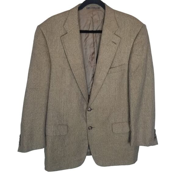 Ermenegildo Zegna Mens Wool Silk Blazer Sz 42R Boardroom Suit Jacket Luxury Core - Picture 1 of 10